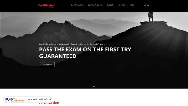 certblaster.com screenshot