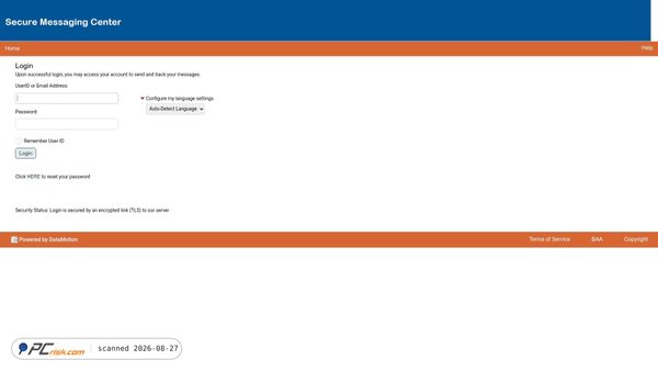 Screenshot di certifiedmail.yourbenefitexpert.com