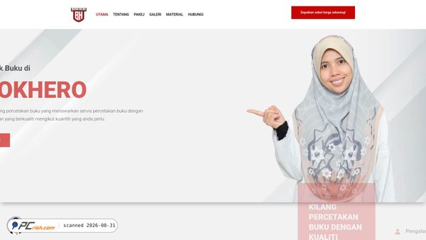 cetak.bookhero.my Screenshot