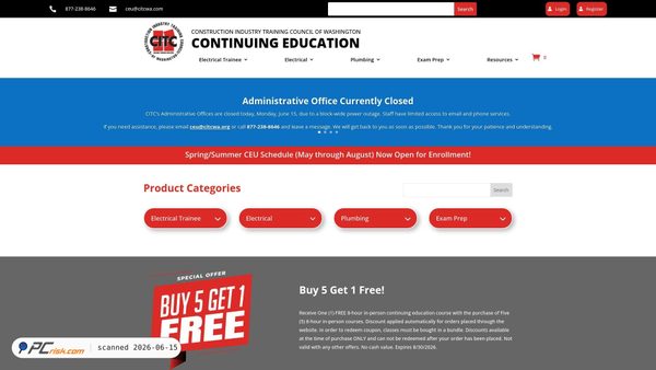 ceu.citcwa.org screenshot