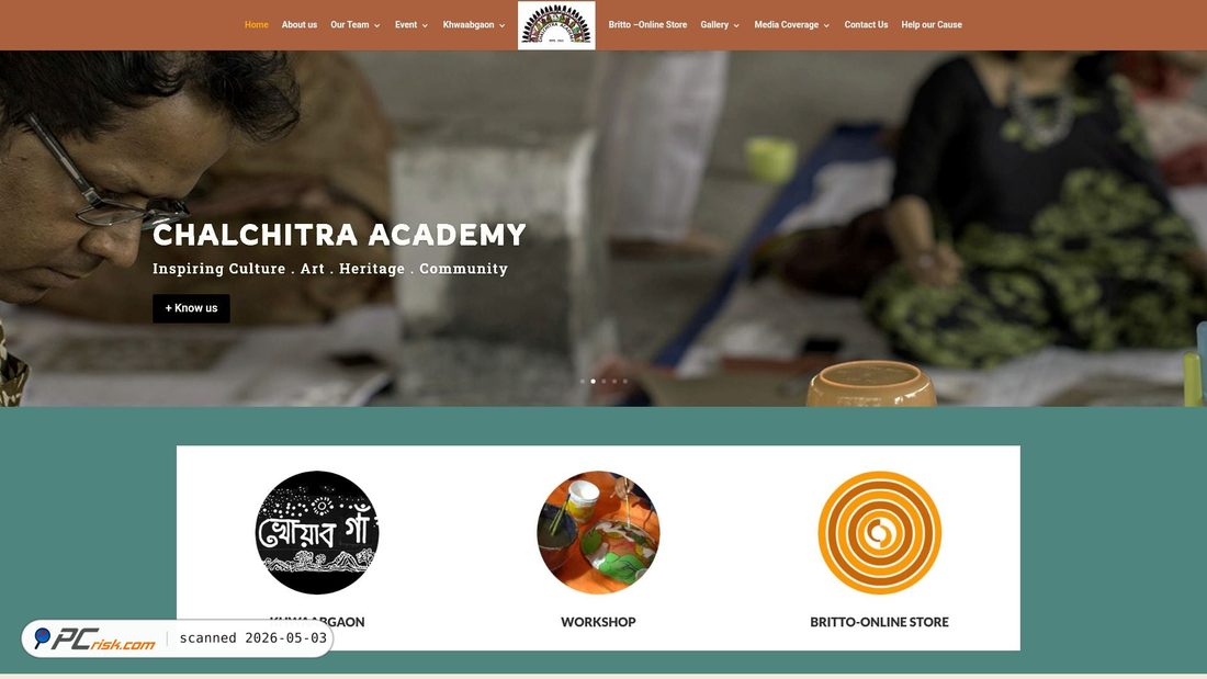 Screenshot of chalchitraacademy.in