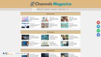 Zrzut ekranu channelsmagazine.com