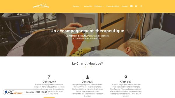 chariotmagique.ch screenshot