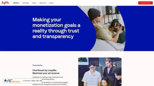 chartboost.com screenshot