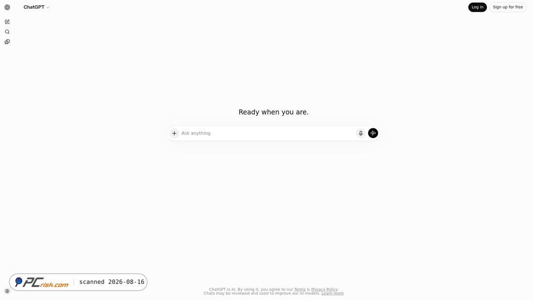 Screenshot von chatgpt.com