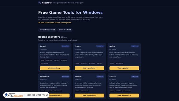 cheatdex.app screenshot