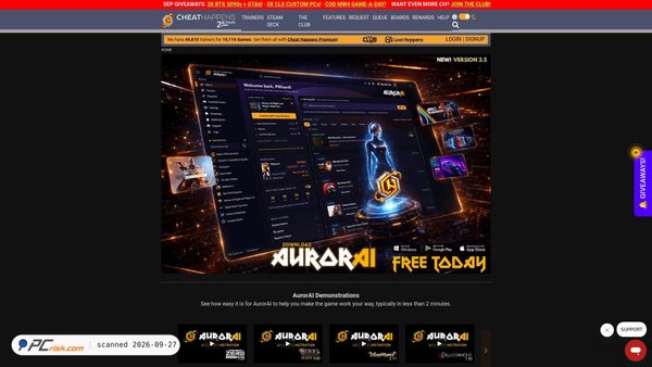 cheathappens.com screenshot
