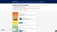 checkcybersecurity.service.ncsc.gov.uk screenshot