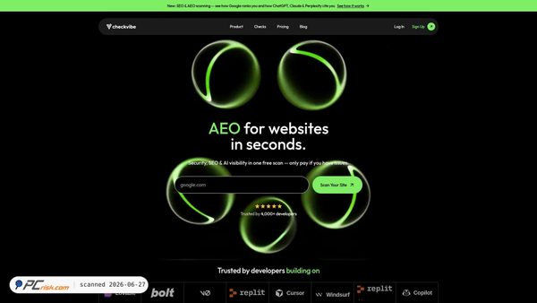 checkvibe.dev screenshot