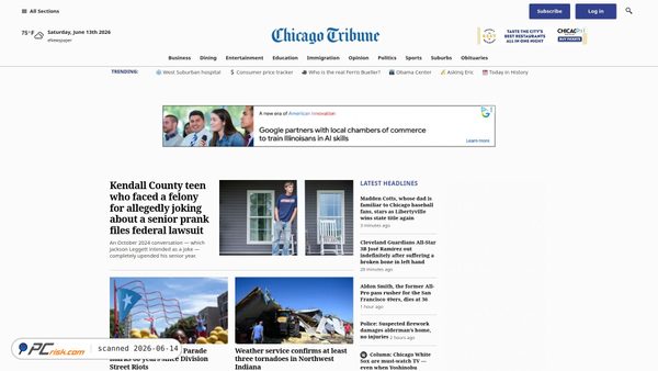 chicagotribune.com screenshot