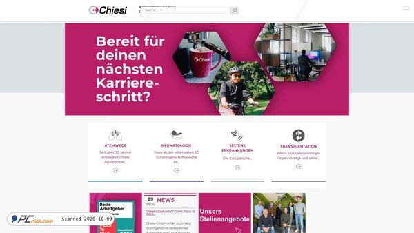 chiesi.de Screenshot