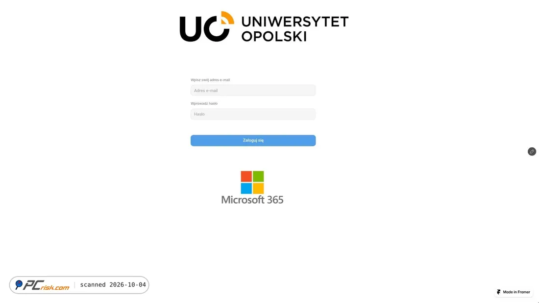 Screenshot of chilly-office-616371.framer.app