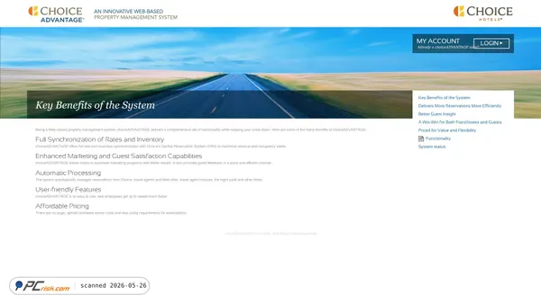 choiceadvantage.com screenshot