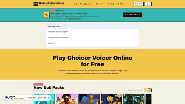 choicervoicer.games Screenshot