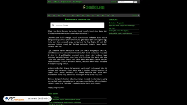 chordtela.com screenshot