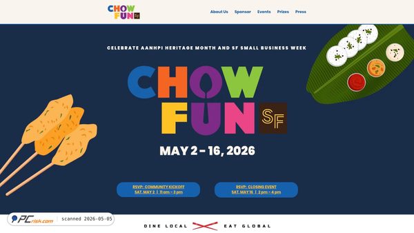 chowfunsf.com screenshot