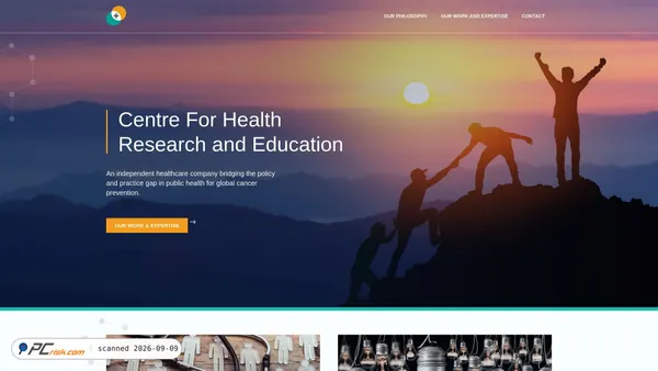 Screenshot di chre-uk.com