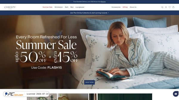 christy.co.uk screenshot