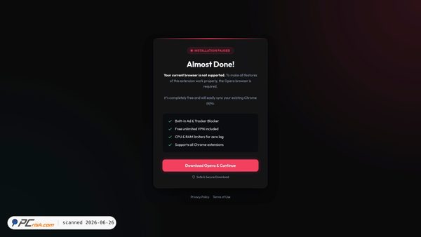 chromehubplugin.com screenshot