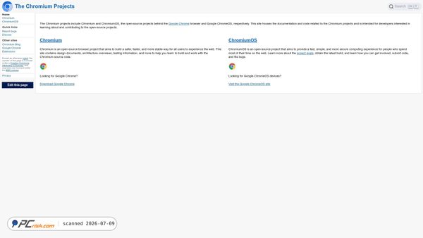 chromium.org screenshot