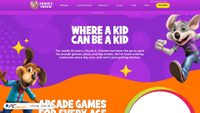 Zrzut ekranu chuckecheese.com