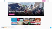 chuffed.org screenshot