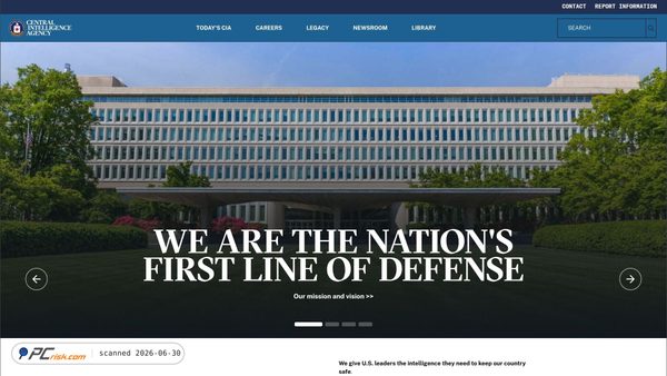 cia.gov screenshot