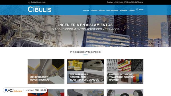 cibulis.com.uy screenshot