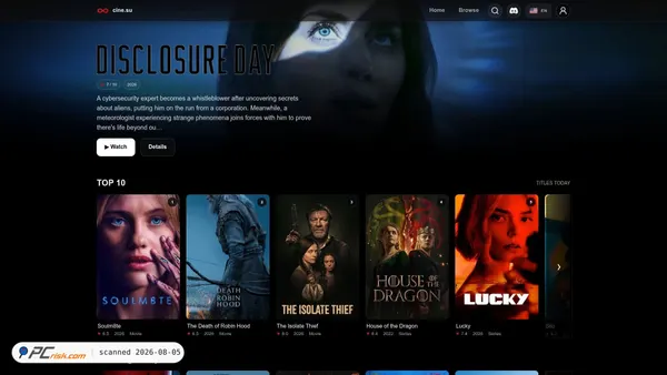 cine.su screenshot