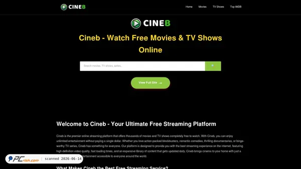 cineb.live screenshot