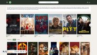 Captura de ecrã de cineb.ws