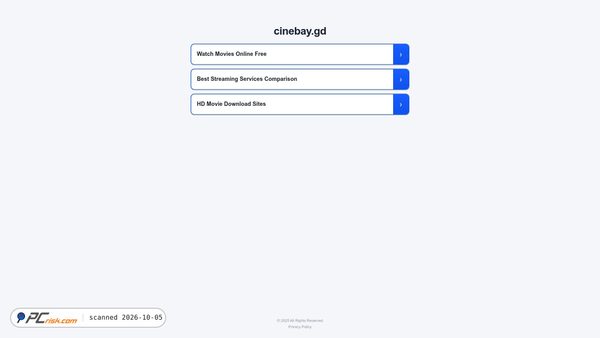 Zrzut ekranu cinebay.gd