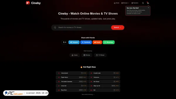 Captura de cineby.ws