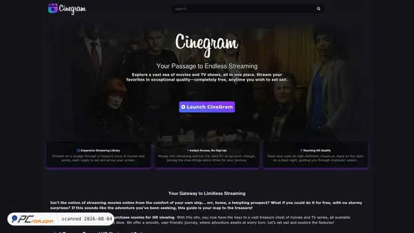cinegram.tv screenshot