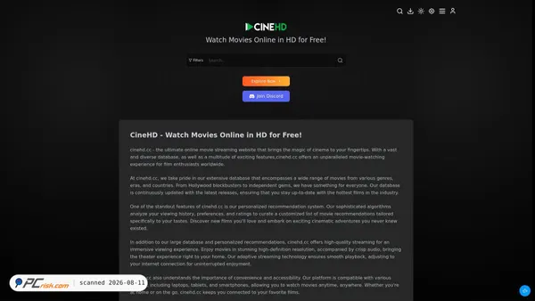 cinehd.vc screenshot