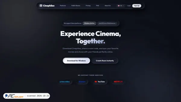 cinephileo.com screenshot