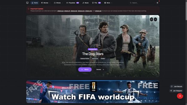 cinevo.pro screenshot