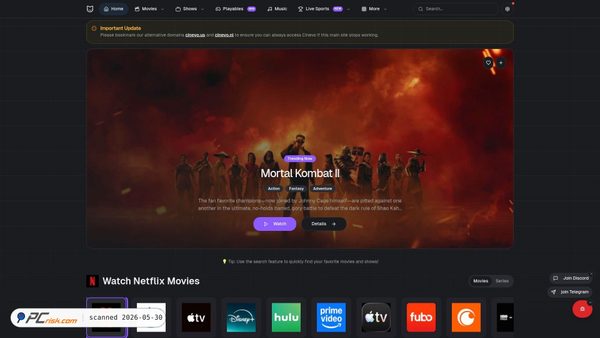 cinevo.site screenshot