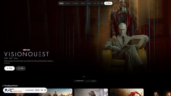 Screenshot di cinezo.st