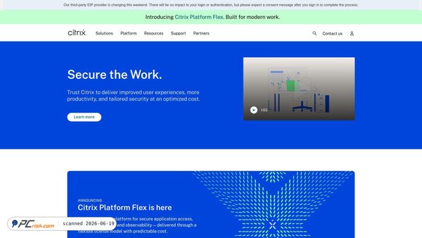 citrix.com screenshot