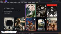 Screenshot di civitai.red