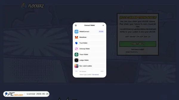 claim-flockerz-com.pages.dev screenshot