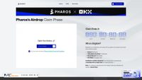 claim.pharos.xyz screenshot