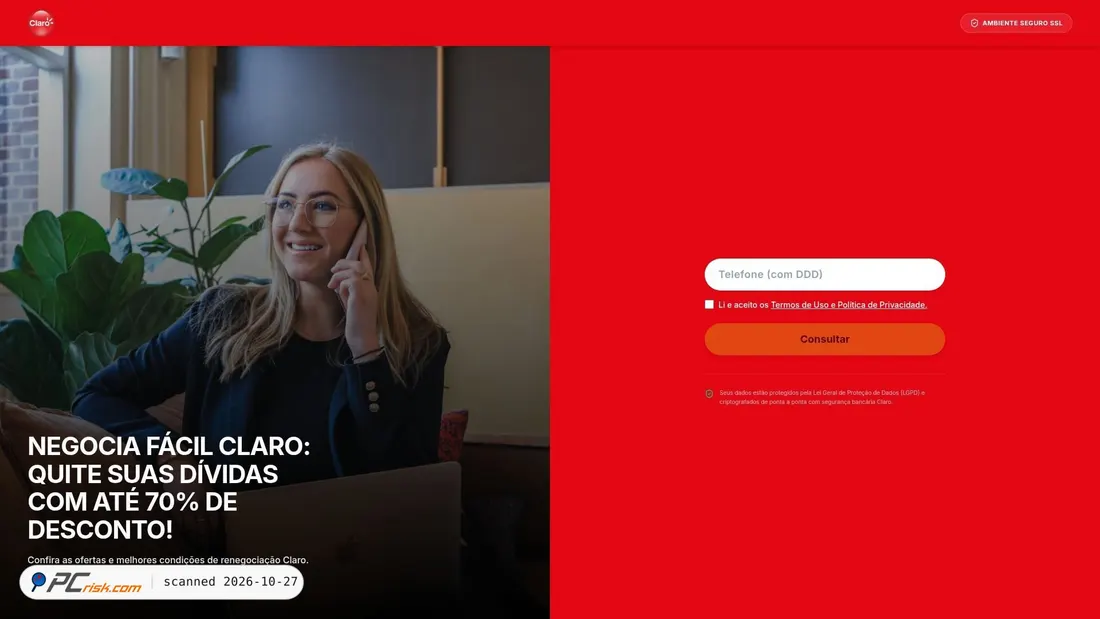 Screenshot von claroinforme.com