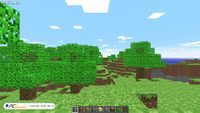 Captura de ecrã de classic.minecraft.net