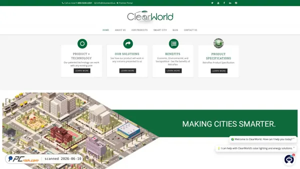 clearworld.us screenshot