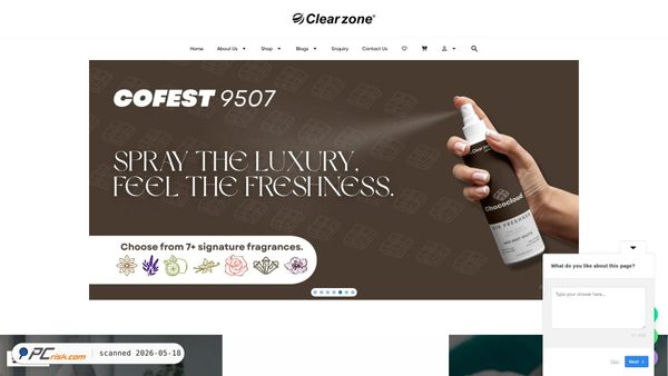 clearzone.in screenshot