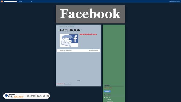 click-facebook.blogspot.com Screenshot