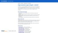 Captura de ecrã de clientes-acueducto.com.co