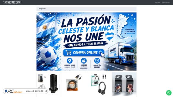 clientes.mercuriotech.com screenshot